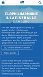 Mobile Screenshot of elbphilharmonie.de